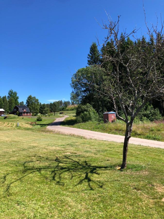 Mysig Timmerstuga Med Braskamin Naera Hovfjaellet Torsby Exterior foto